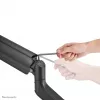 Neomounts DS70PLUS-450BL1 Βάση οθόνης 17-49 inch - γκάζι - σφιγκτήρας γραφείου - 180°-stop