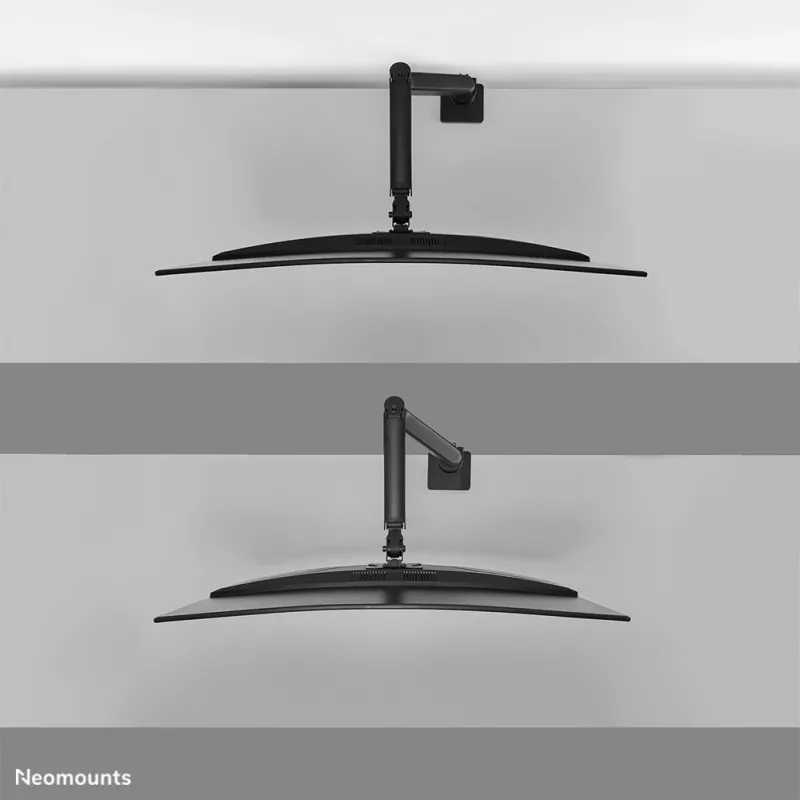 Neomounts DS70PLUS-450BL1 Βάση οθόνης 17-49 inch - γκάζι - σφιγκτήρας γραφείου - 180°-stop