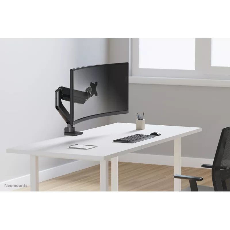 Neomounts DS70PLUS-450BL1 Βάση οθόνης 17-49 inch - γκάζι - σφιγκτήρας γραφείου - 180°-stop