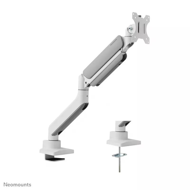 Neomounts DS70PLUS-450WH1 Βάση οθόνης 17-49 inch - γκάζι - σφιγκτήρας γραφείου - 180°-stop