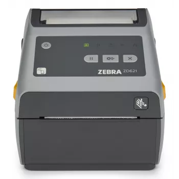 Zebra ZD621 εκτυπωτής ετικετών, θερμική εκτύπωση, 203 x 203 DPI, 203 mm/s, ενσύρματο και ασύρματο, Ethernet LAN, Bluetooth