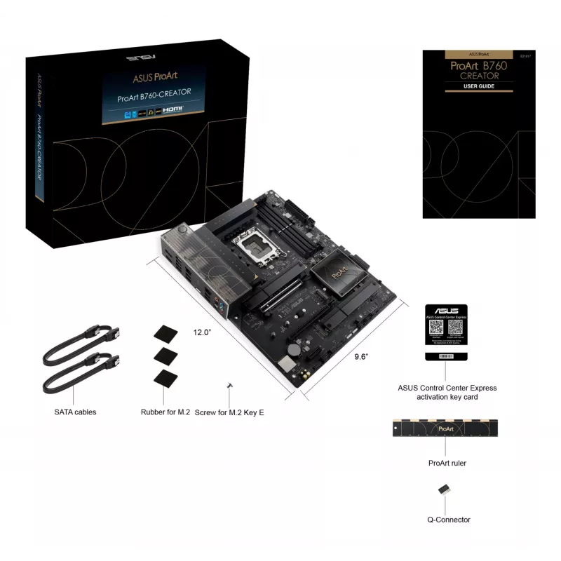 ASUS PROART B760-CREATOR Intel B760 LGA 1700 ATX
