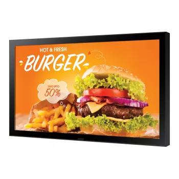 Samsung OH24B Digital Signage Επίπεδη οθόνη 61 cm (24 inch) LCD Wi-Fi 1500 cd/m² Full HD Μαύρο Ενσωματωμένος επεξεργαστής Tizen 6.5 24/7