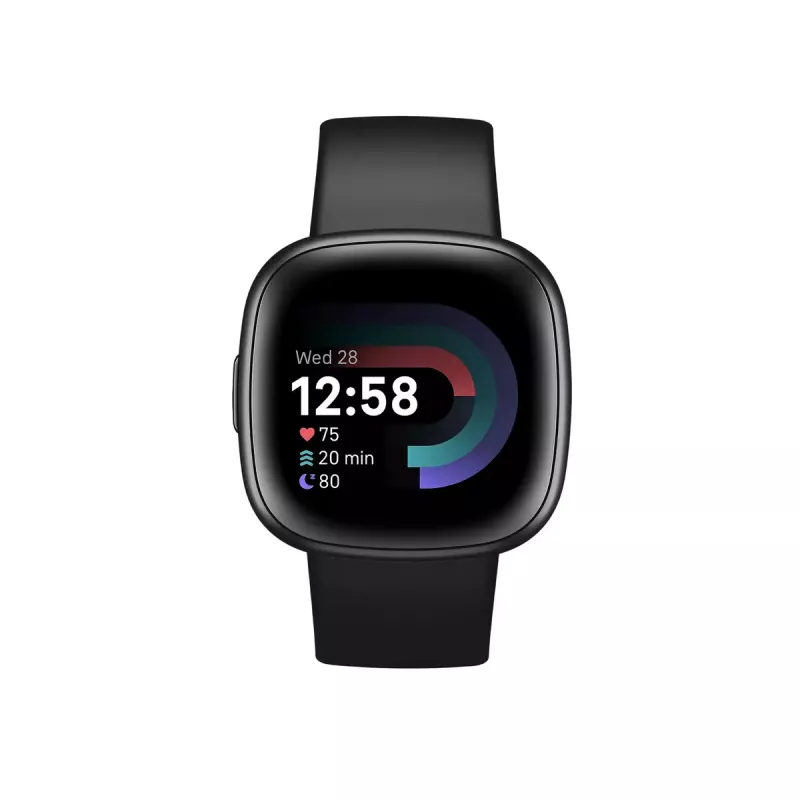 Smartwatch Fitbit Versa 4 Graphite μαύρο