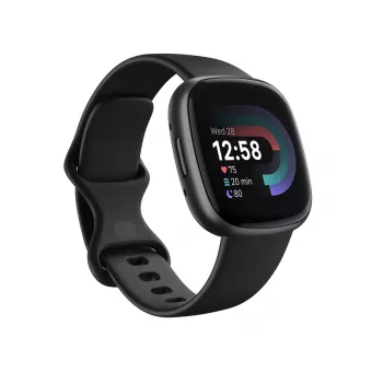 Smartwatch Fitbit Versa 4 Graphite μαύρο