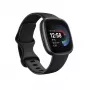 Smartwatch Fitbit Versa 4 Graphite μαύρο