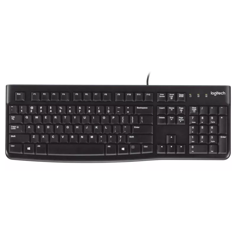 LOGITECH Πληκτρολόγιο K120 - Qwerty US/Int'l