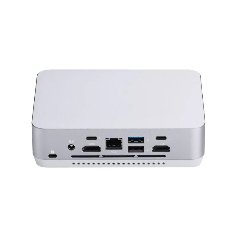 Μίνι υπολογιστής barebone ASUS NUC 14 Pro+ RNUC14RVSU700000I UCFF, Core Ultra 7 155H, Wi-Fi 6E, ασημί