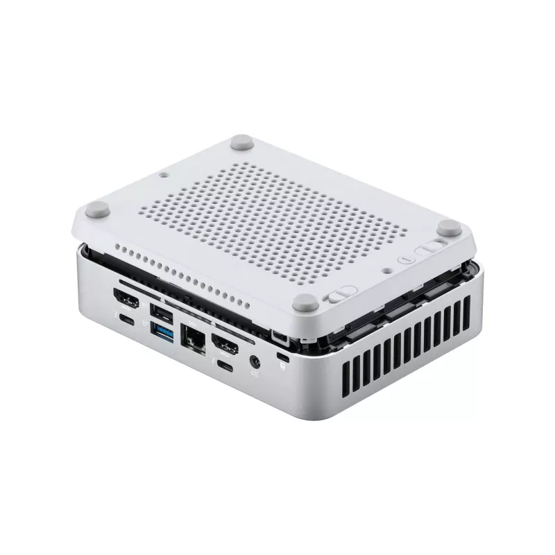 Μίνι υπολογιστής barebone ASUS NUC 14 Pro+ RNUC14RVSU700000I UCFF, Core Ultra 7 155H, Wi-Fi 6E, ασημί