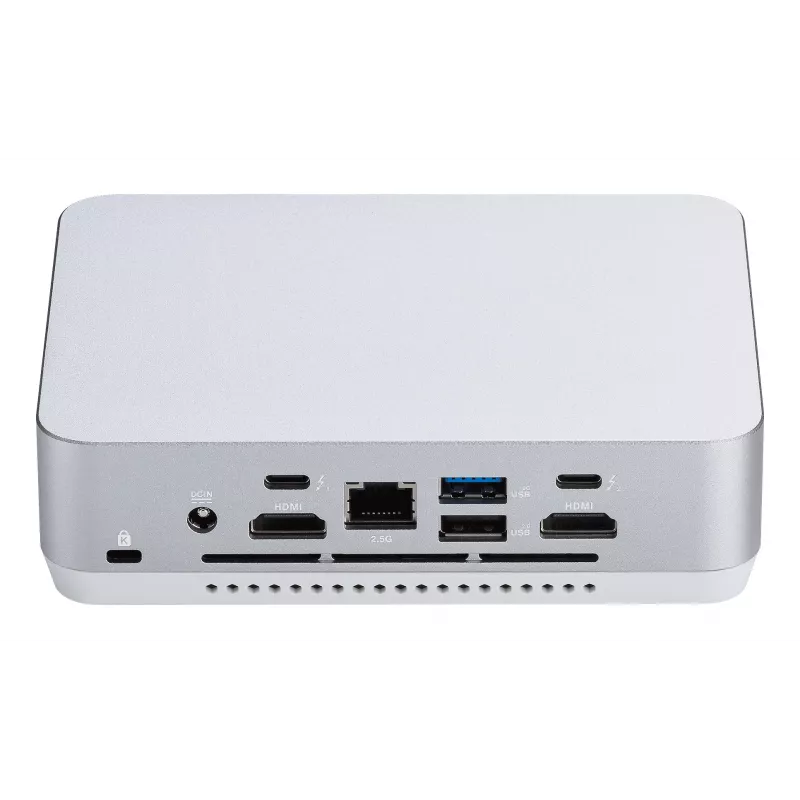 ASUS RNUC14RVSU7089A2I UCFF ασημί 155H