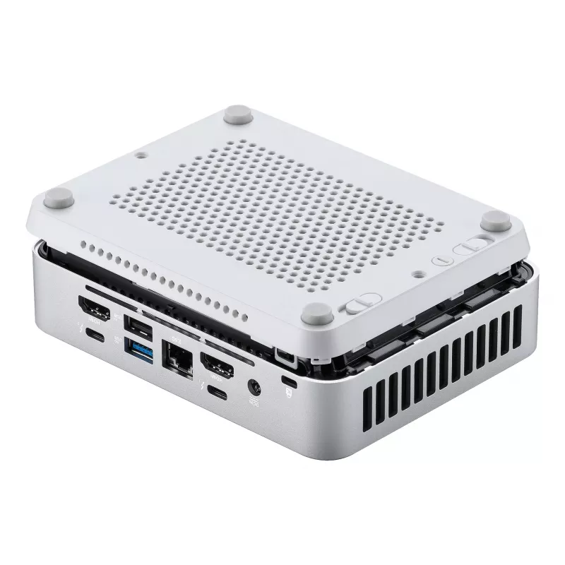 ASUS RNUC14RVSU7089A2I UCFF ασημί 155H