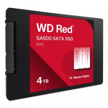 WESTERN DIGITAL SSD - WD Red SA500 - 4TB - SATA 6Gb/s - 2,5 ίντσες/7mm (WDS400T2R0A)