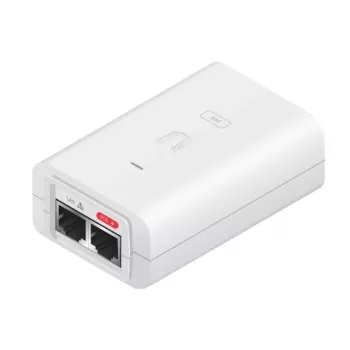 UBIQUITI NETWORKS PoE injector 24V DC 30W λευκό