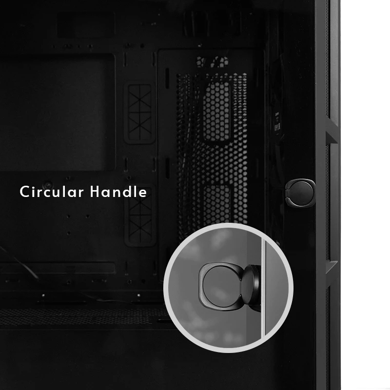 Chieftec APEX AIR GA-01B-M-OP ATX Midi Tower Μαύρο