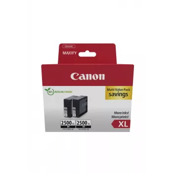 Canon Μελάνι 9254B011 PGI-2500XL Διπλή συσκευασία Μαύρο