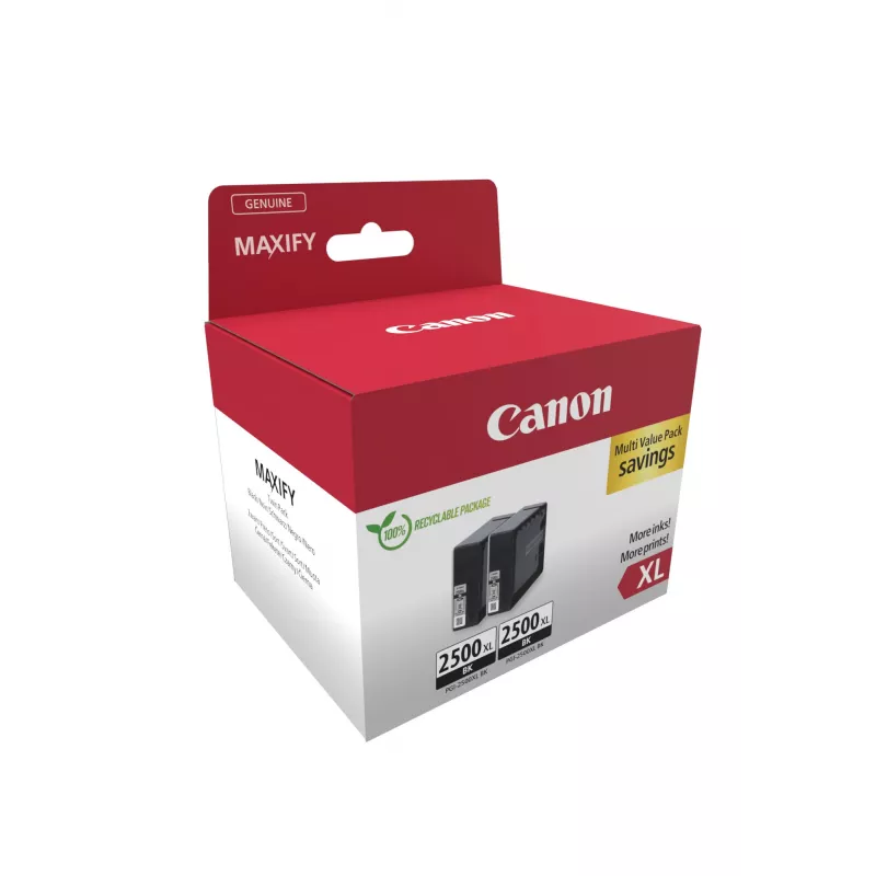Canon Μελάνι 9254B011 PGI-2500XL Διπλή συσκευασία Μαύρο