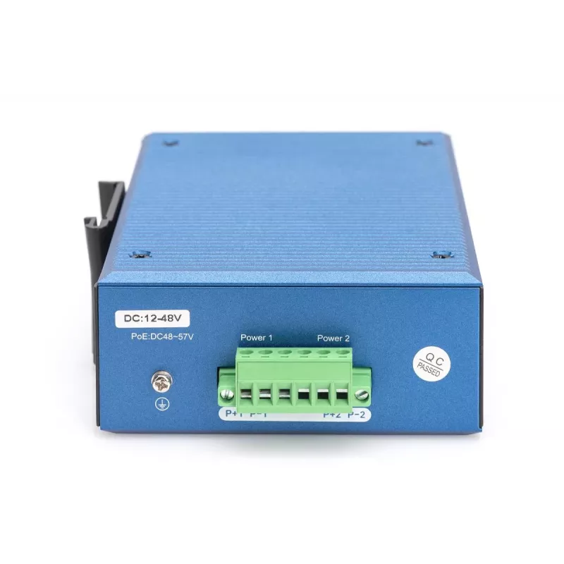 DIGITUS Industrial 4+2 Θυρών L2 managed Gigabit Ethernet Switch 4xGE RJ45 + 2 Θύρες SFP