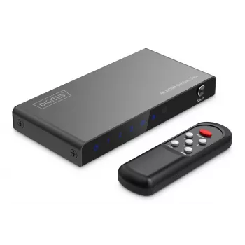 DIGITUS Διακόπτης HDMI 3x1. 8K/60Hz (4:4:4). HDR. HDCP 2.3