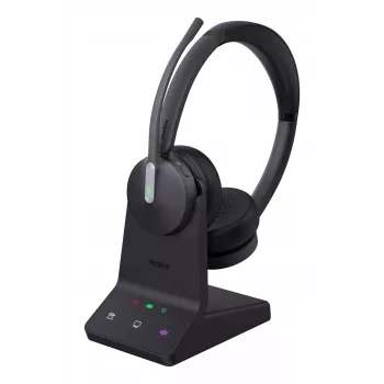 Yealink WH64 Dual UC Headset, Ασύρματο, 20 - 20000 Hz, Γραφείο/Callcenter, 151 g, Headset, Μαύρο