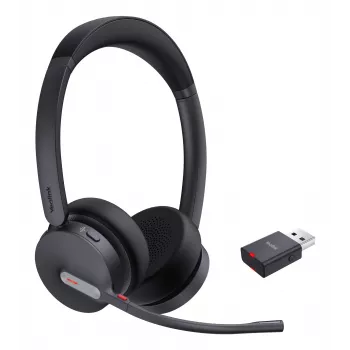 Yealink WH64 Hybrid Dual UC Headset Ασύρματο Headband Γραφείο/Callcenter Micro-USB Bluetooth Μαύρο