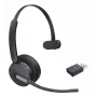 Yealink WH64 Hybrid Mono UC Headset Ασύρματο Headband Γραφείο/Callcenter Micro-USB Bluetooth Μαύρο