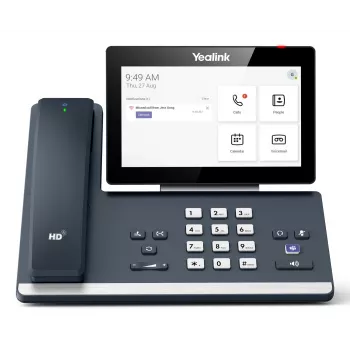 Yealink MP58-WH E2 Teams, IP-Τηλέφωνο, Γκρι, Ενσύρματο Ακουστικό, LCD, 17,8 cm (7 ίντσες), 1024 x 600 Pixel
