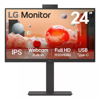 LG 24BA850-B Οθόνη Υπολογιστή 60,5 cm (23,8 ίντσες) 1920 x 1080 Pixel Full HD Μαύρο