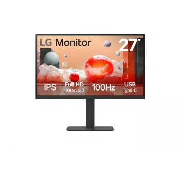 LG 27BA750-B Οθόνη Υπολογιστή 68,6 cm (27 ίντσες) 1920 x 1080 Pixel Full HD LCD Μαύρο