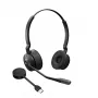 Jabra Engage 55 Stereo ασύρματα ακουστικά με μικρόφωνο DECT, που τοποθετούνται πάνω στα αυτιά, USB-A, βελτιστοποιημένα για Microsoft Teams, μαύρο/τιτάνιο