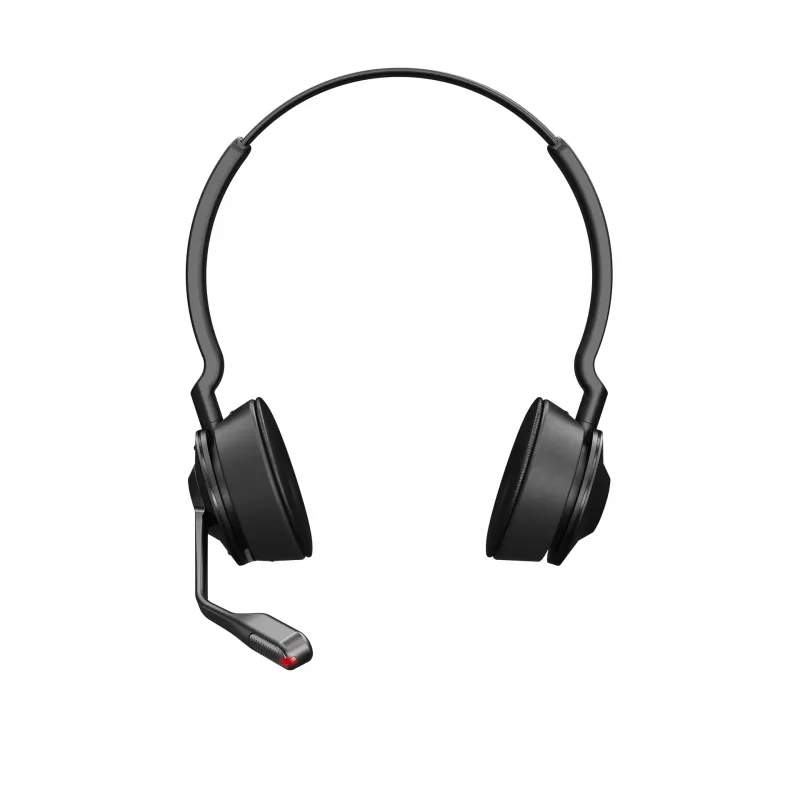 Jabra Engage 55 Stereo ασύρματα ακουστικά με μικρόφωνο DECT, που τοποθετούνται πάνω στα αυτιά, USB-A, βελτιστοποιημένα για Microsoft Teams, μαύρο/τιτάνιο