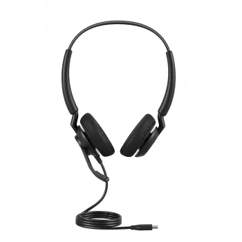 Jabra Engage 40 - USB-C UC Stereo, Ενσύρματο, Γραφείο/Call center, 63 g, Headset, Μαύρο