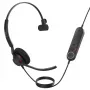 Jabra Engage 40 - (Inline Link) USB-A UC Mono, Ενσύρματο, Γραφείο/Call center, 50 - 20000 Hz, 45 g, Headset, Μαύρο
