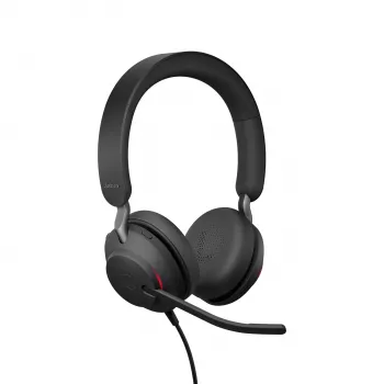 Jabra Evolve2 40 SE USB-C, UC Stereo (με καλώδιο επέκτασης)