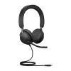 Jabra Evolve2 40 SE USB-C, UC Stereo (με καλώδιο επέκτασης)