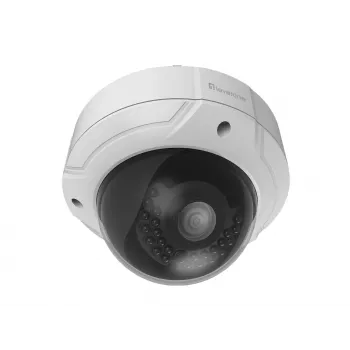 LevelOne FCS-3085 κάμερα δικτύου IP τύπου dome, 4 MP (2688 x 1520), εξωτερικού χώρου, IP66, ανθεκτική στον βανδαλισμό, μηχανοκίνητη, IR, PoE, ήχος