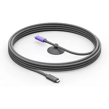 Καλώδιο USB Logitech 952-000195 USB 3.2 Gen 2 5 m USB-C Γραφίτης Βιολετί