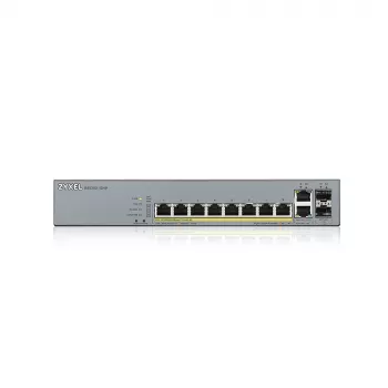 Zyxel GS1350-12HP-EU0101F Διακόπτης δικτύου Managed L2 Gigabit Ethernet (10/100/1000) Power over Ethernet (PoE) Γκρι