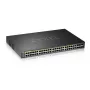 Zyxel GS2220-50HP-EU0101F Διακόπτης δικτύου Managed L2 Gigabit Ethernet (10/100/1000) Power over Ethernet (PoE) Μαύρο