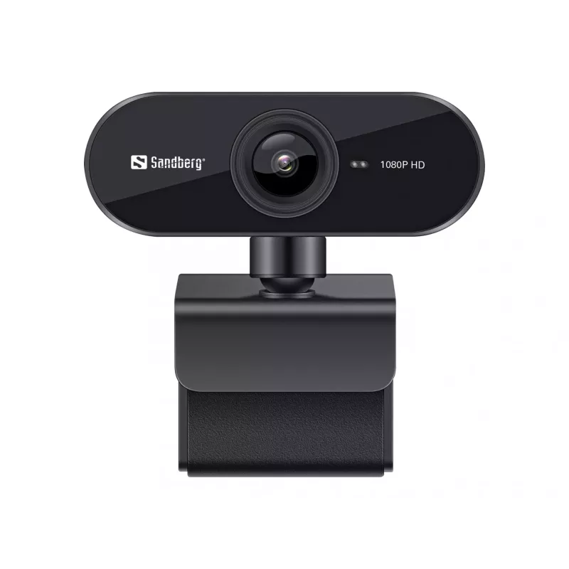 Sandberg USB Webcam Flex 1080P HD, 2 MP, 1920 x 1080 Pixel, Full HD, 30 fps, USB, Μαύρο