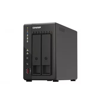 QNAP TS-253E NAS Tower Intel® Celeron® J6412 8 GB 0 TB QNAP QTS Μαύρο
