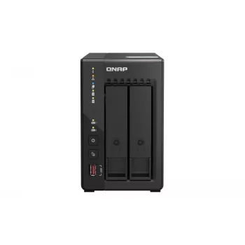 QNAP TS-253E NAS Tower Intel® Celeron® J6412 8 GB 0 TB QNAP QTS Μαύρο