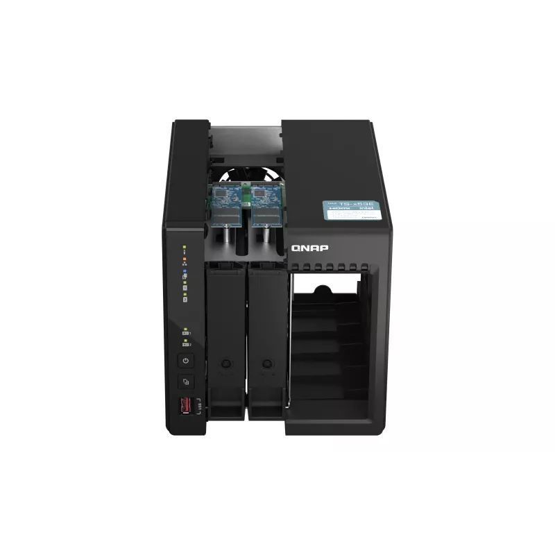 QNAP TS-253E NAS Tower Intel® Celeron® J6412 8 GB 0 TB QNAP QTS Μαύρο