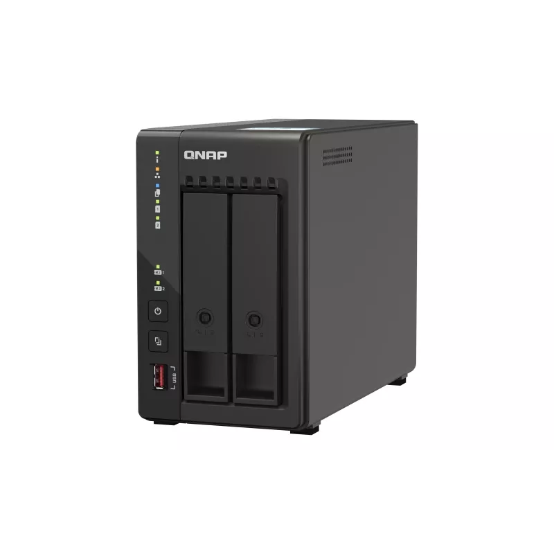 QNAP TS-253E NAS Tower Intel® Celeron® J6412 8 GB 0 TB QNAP QTS Μαύρο