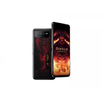 ASUS ROG Phone 6 Diablo Immortal Edition 17,2 cm (6,78 ίντσες) Dual SIM Android 12 5G USB Type-C 16 GB 512 GB 6000 mAh Μαύρο, Κόκκινο