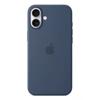 Apple Silicone Case με MagSafe iPhone 16 Plus Denim