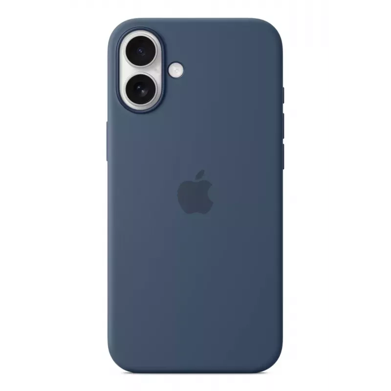 Apple Silicone Case με MagSafe iPhone 16 Plus Denim