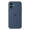 Apple Silicone Case με MagSafe iPhone 16 Plus Denim