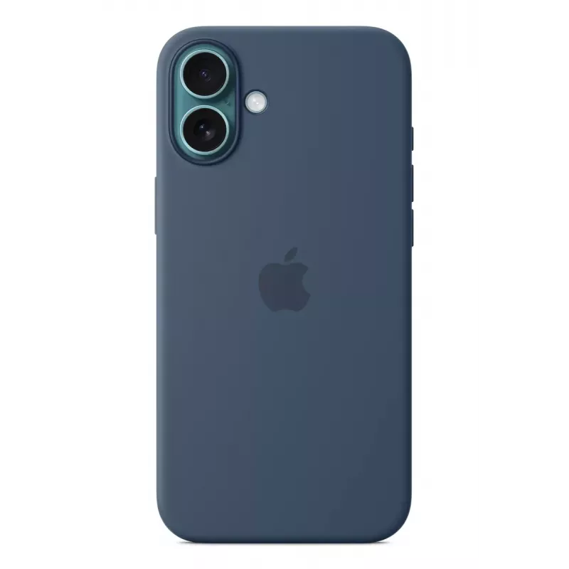 Apple Silicone Case με MagSafe iPhone 16 Plus Denim
