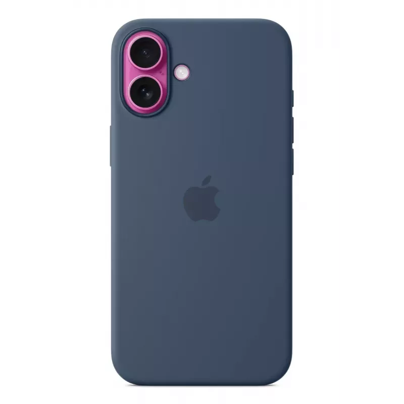 Apple Silicone Case με MagSafe iPhone 16 Plus Denim