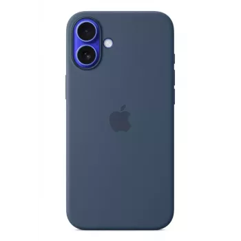 Apple Silicone Case με MagSafe iPhone 16 Plus Denim